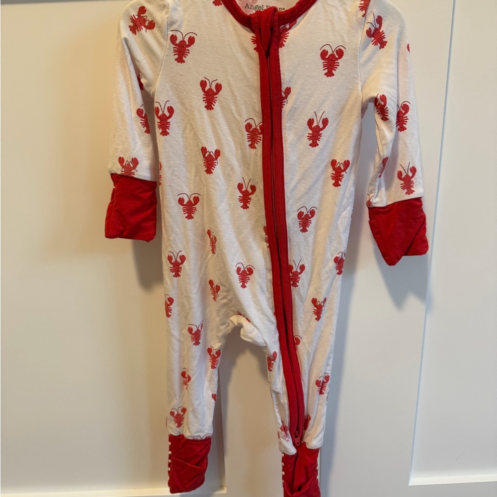 Angel Dear 0-3m lobster Footie